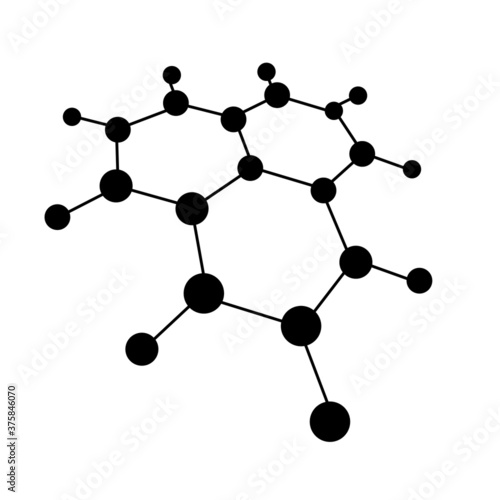 molecule 3d render