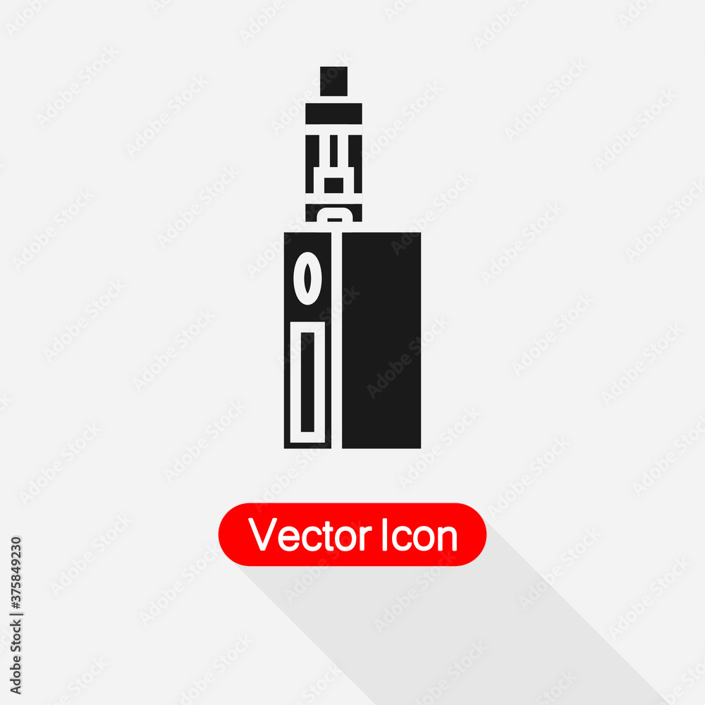 Electric Cigarette Icon, Vape Icon Vector Illustration Eps 10 Electric Cigarette Icon, Vape Icon Vector Illustration Eps 10