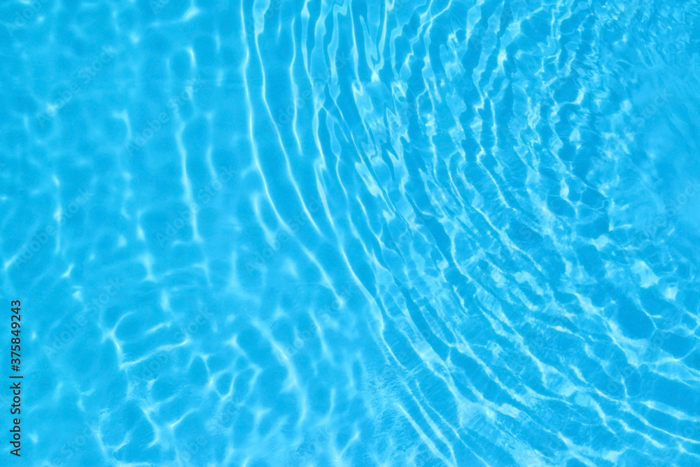 Pure water with ripples in swimming pool