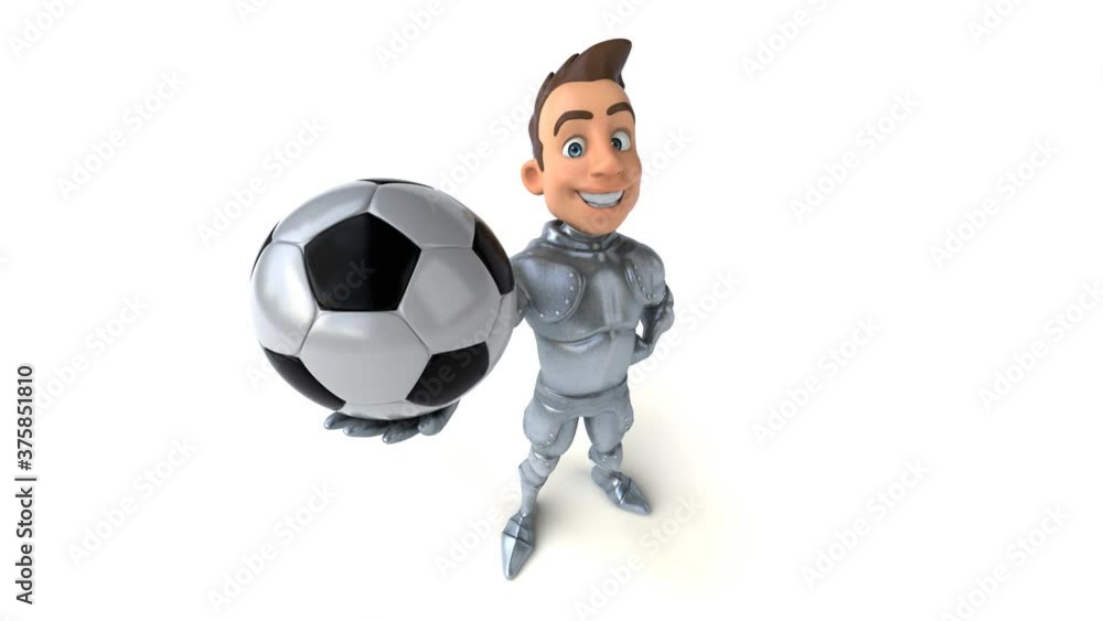 Fun 3D cartoon knight with alpha channel Fun 3D cartoon knight with alpha channel