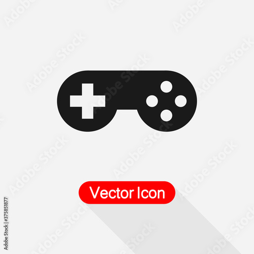 Gaming Joystick Icon Vector Illustration Eps10