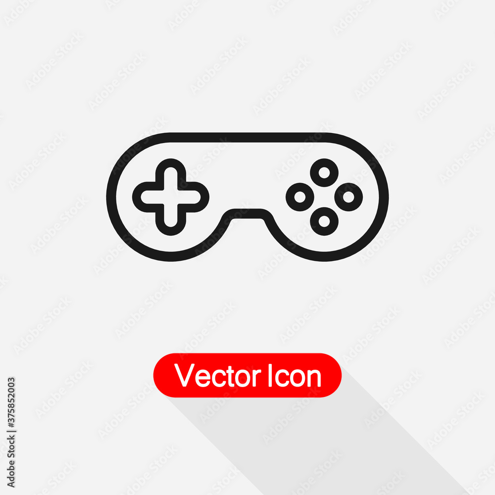 Gaming Joystik Icon vector illustration Eps10 Gaming Joystik Icon vector illustration Eps10