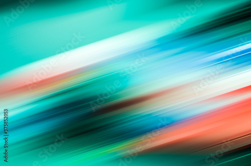 abstract mint green colorful diagonal lines modern abstract background © Steven