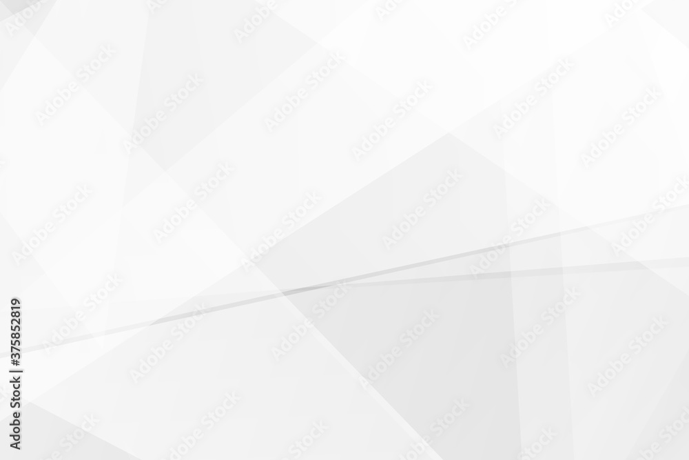 Obraz premium Abstract white and grey on light silver background modern design. Vector illustration EPS 10.