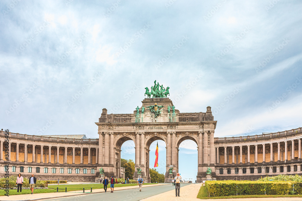 Parc Cinquantenaire – Jubelpark in Brussels Parc Cinquantenaire – Jubelpark in Brussels
