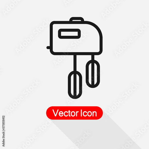 Mixer Icon Vector Illustration Eps10