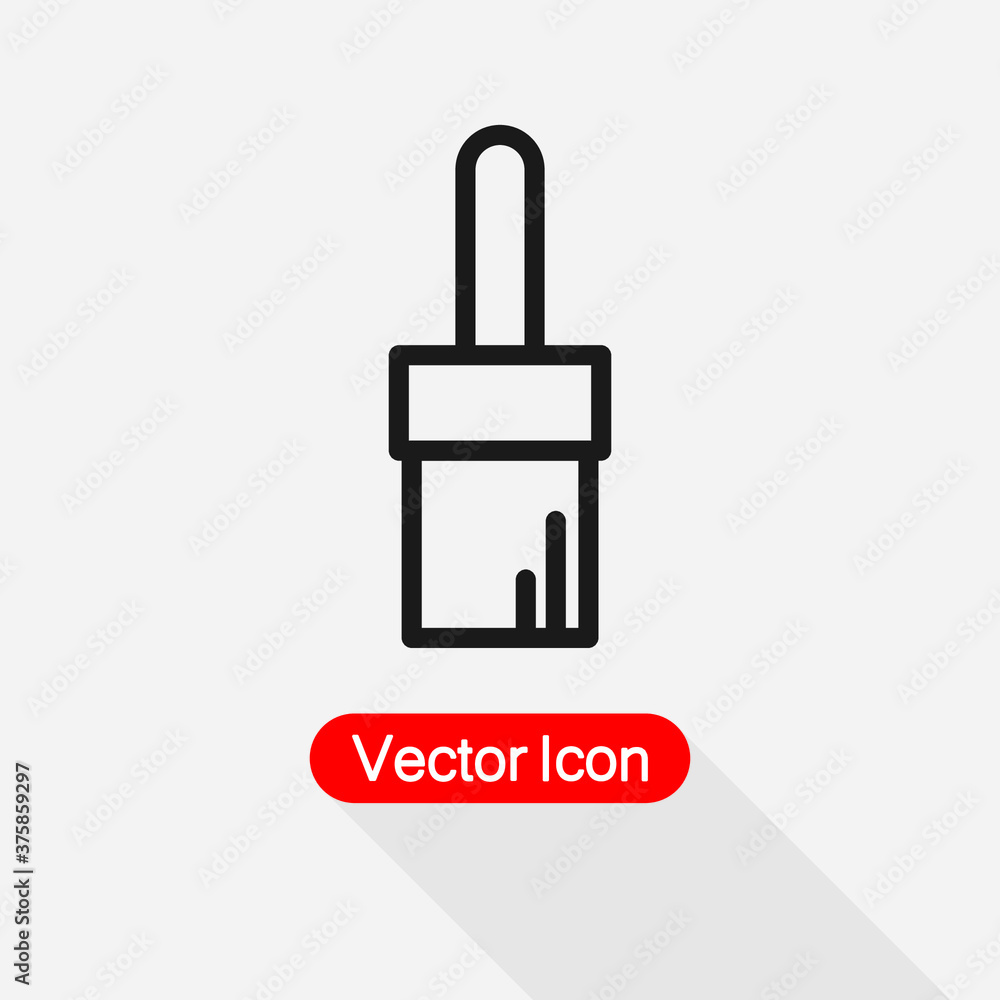 Paint Brush Icon Vector Illustration Eps10 Paint Brush Icon Vector Illustration Eps10