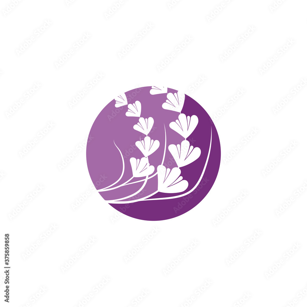 Lavender Logo Template vector symbol Lavender Logo Template vector symbol