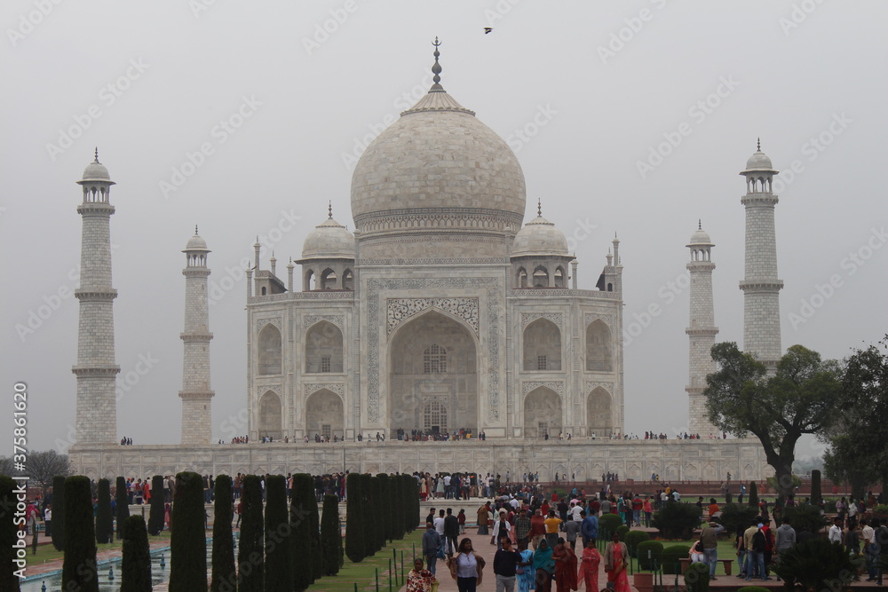 Obraz premium taj mahal agra india
