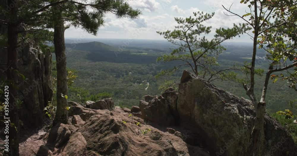 Valley overlook from North Carolina mountains Valley overlook from North Carolina mountains