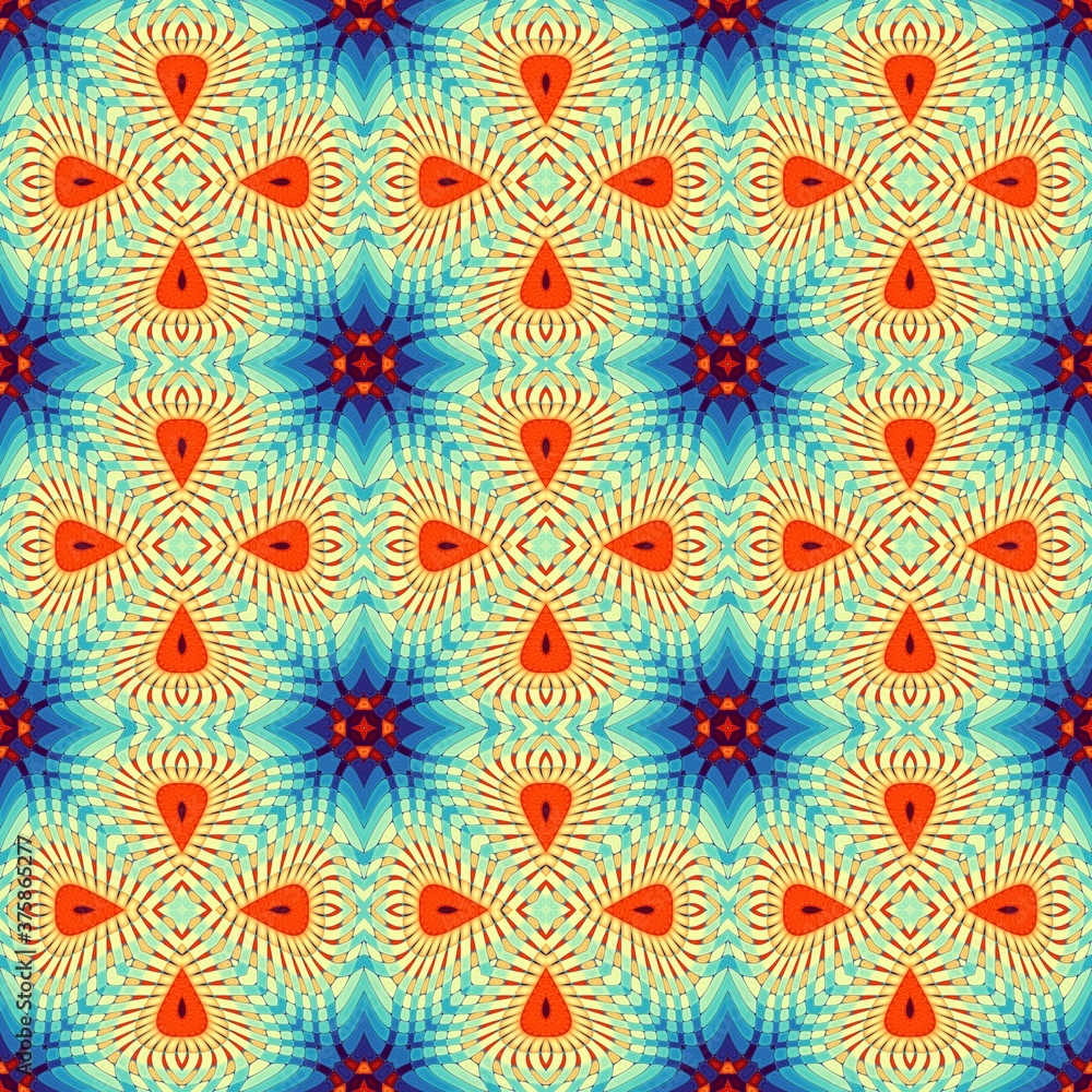 Abstract fractal pattern. Abstract fractal pattern.