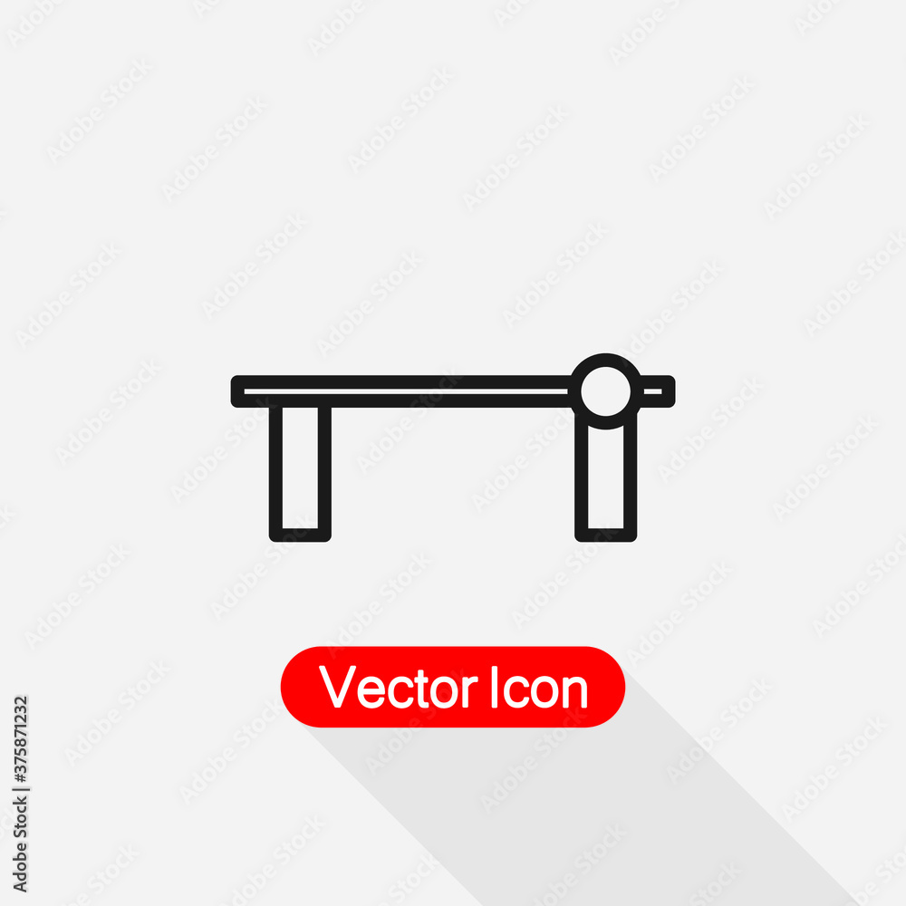 Barrier Icon Vector Illustration Eps10 Barrier Icon Vector Illustration Eps10