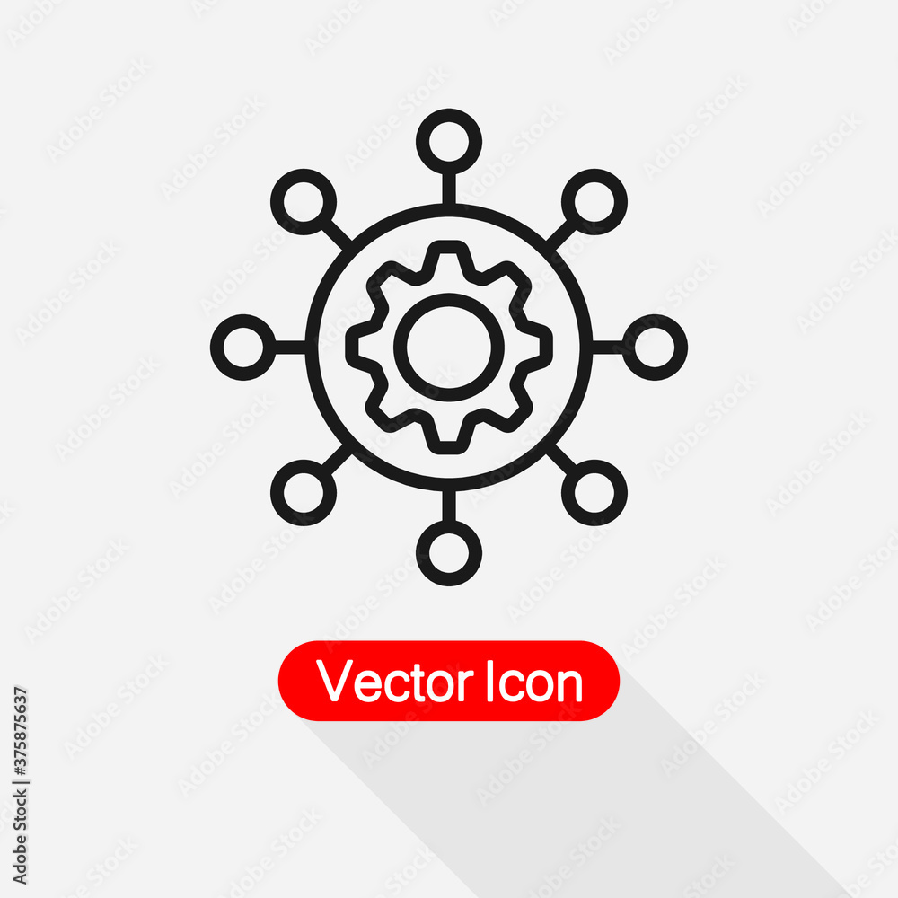 Project Management Icon Vector Illustration Eps10 Project Management Icon Vector Illustration Eps10