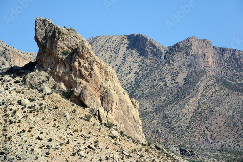 Landscapes on the way to Persepolis, Iran