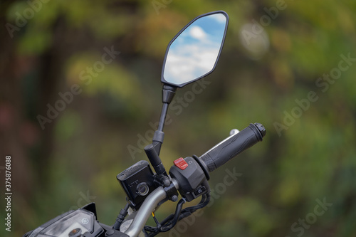 バイク ツーリング 旅 ミラー
