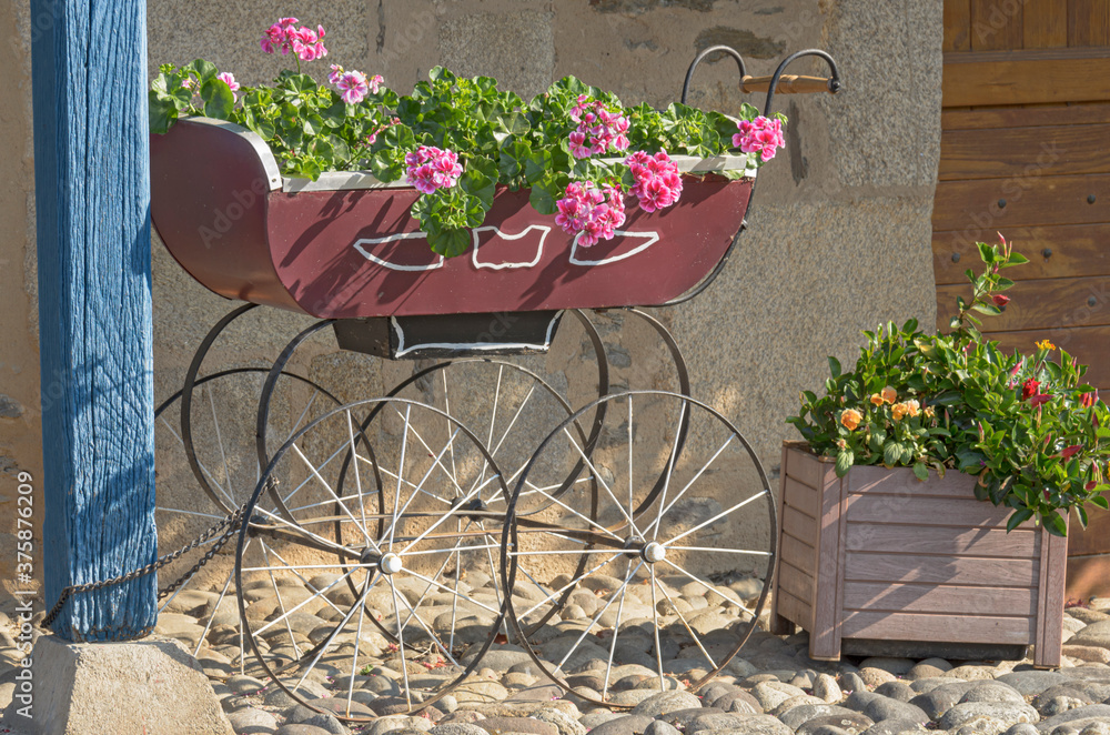 Mini Camion Di Fiori Turchesi, Mini Camion, Camion Da Giardino - Foto 9