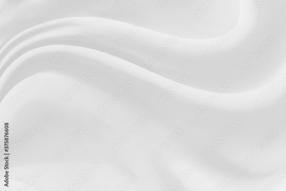 White cloth background abstract with soft waves. White cloth background abstract with soft waves.