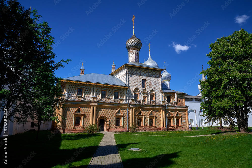 Old Orthodox church in Rostov, Russia