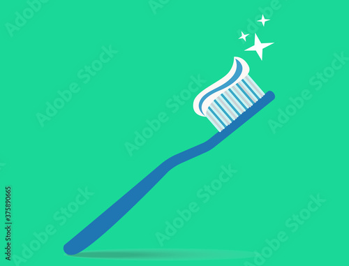 Toothbrush and toothpaste that clean teeth