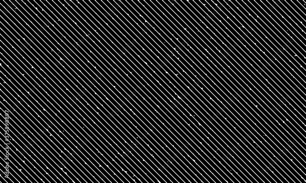 grunge black background with white irregular stripes, with spots. Diagonal monochrome dark simple primitive background grunge black background with white irregular stripes, with spots. Diagonal monochrome dark simple primitive background