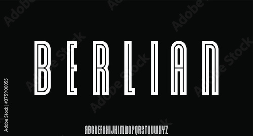 bold condensed font for poster and head line