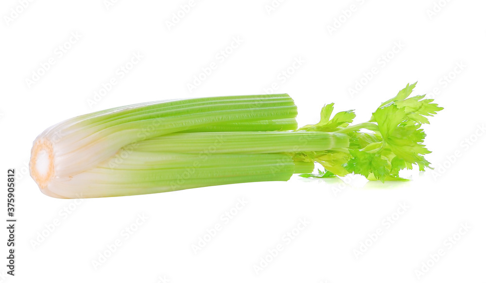 Fototapeta premium celery isolated on white background