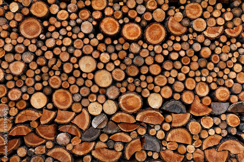 stak of firewood
