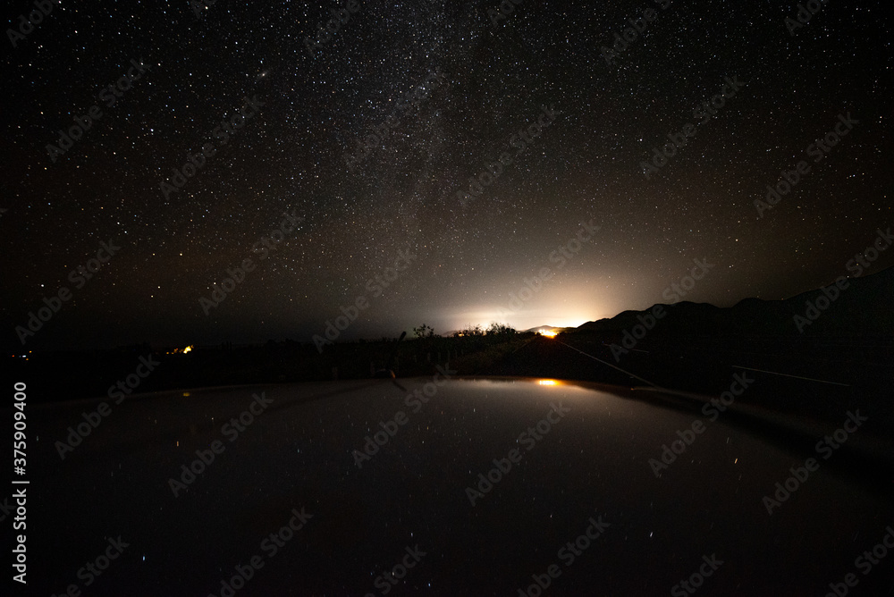 milky way galaxy baja california sur