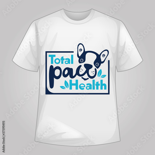 Dog Model tshirt design for dog lover | adobe stock