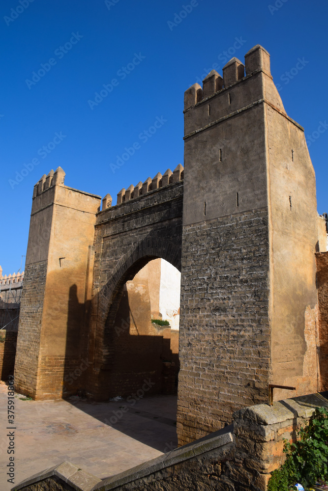 old gateway wall of sale,  morocco