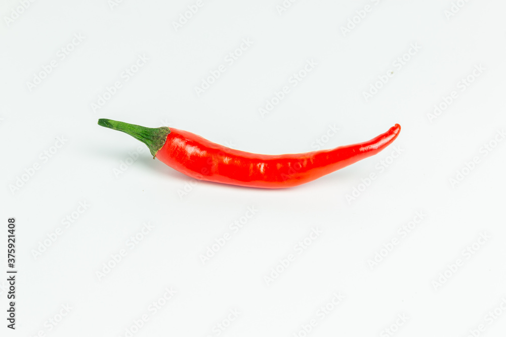 chili pepper isolated on a white background. chili pepper isolated on a white background.