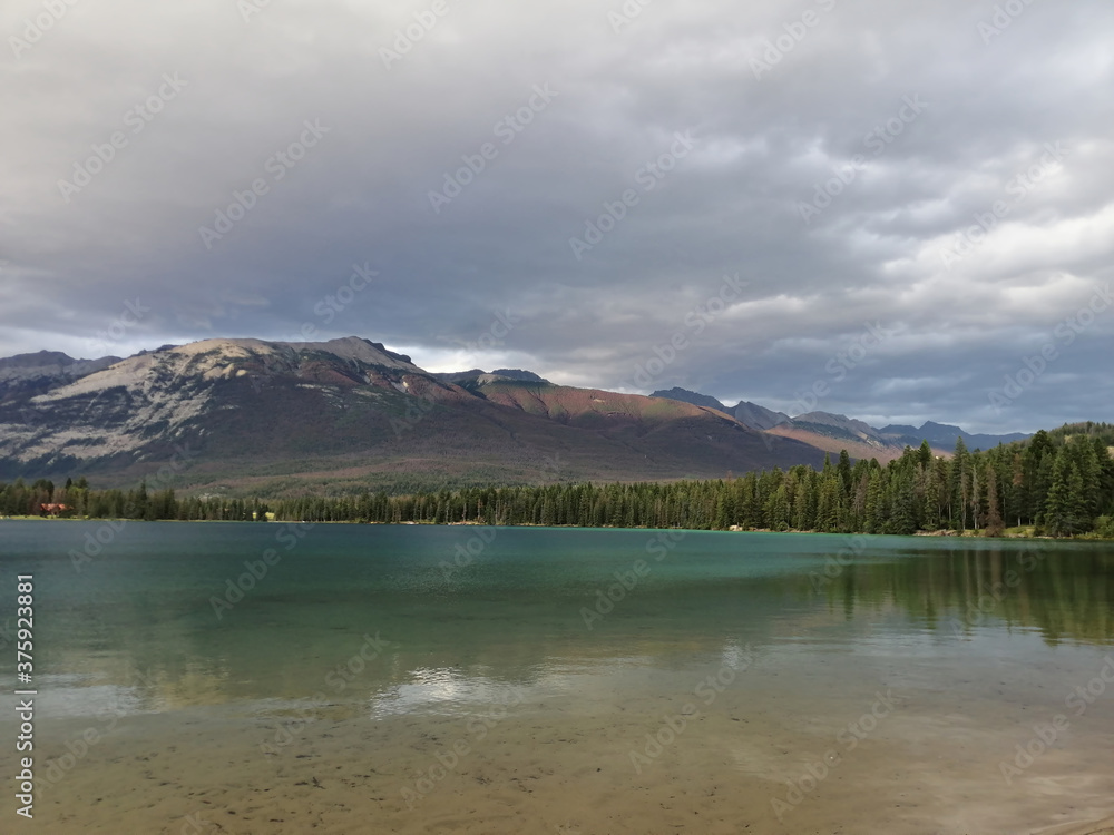 Lake Edith at Jasper National Park Lake Edith at Jasper National Park