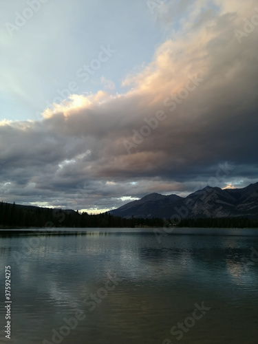 Lake Edith at Jasper National Park