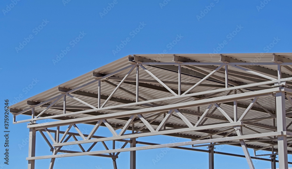 Structure of steel for building construction