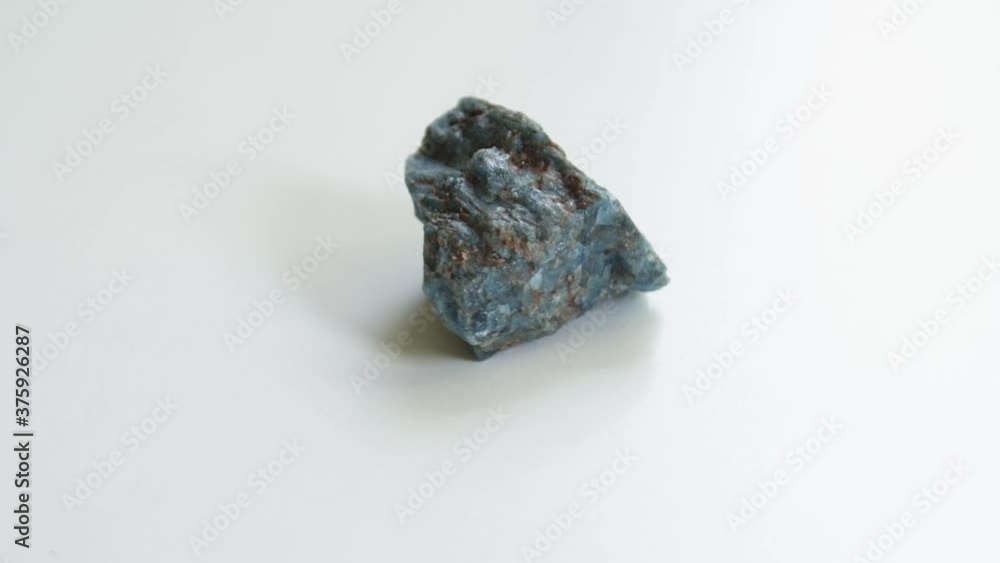 detail of apatite over white background detail of apatite over white background