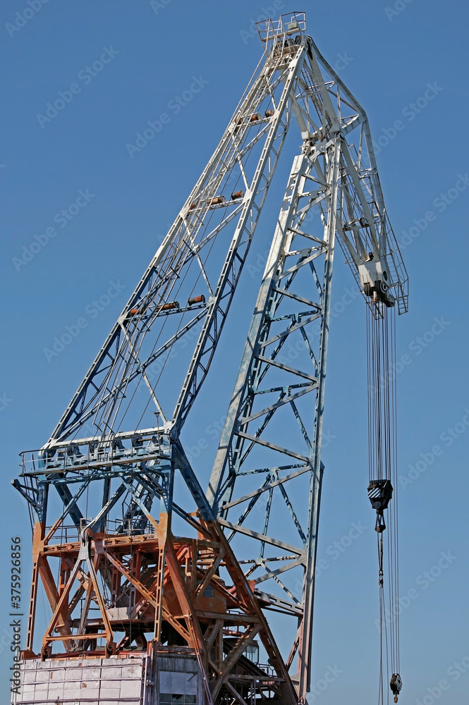 Detail from a Floating Crane