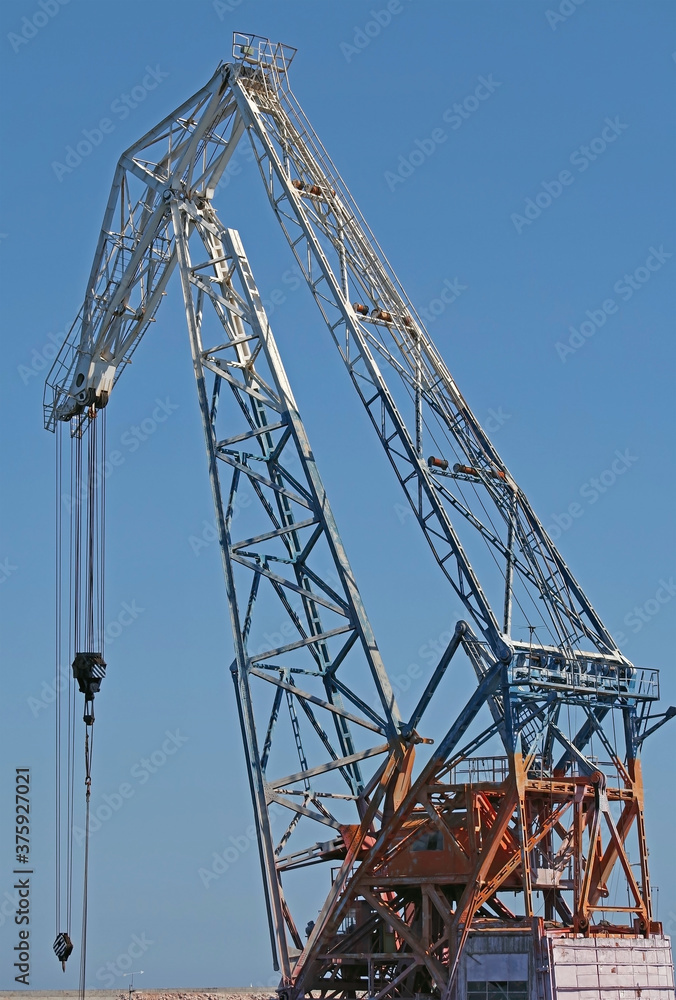 Detail from a Floating Crane