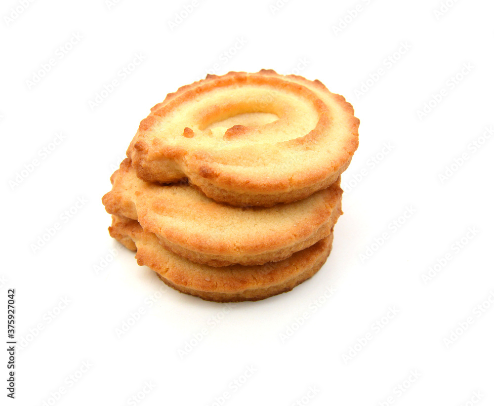 Stack Cracker on white background Stack Cracker on white background
