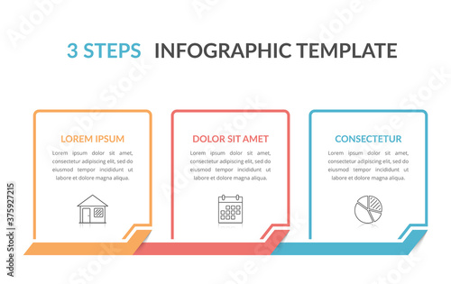 3 Steps - Infographic Template