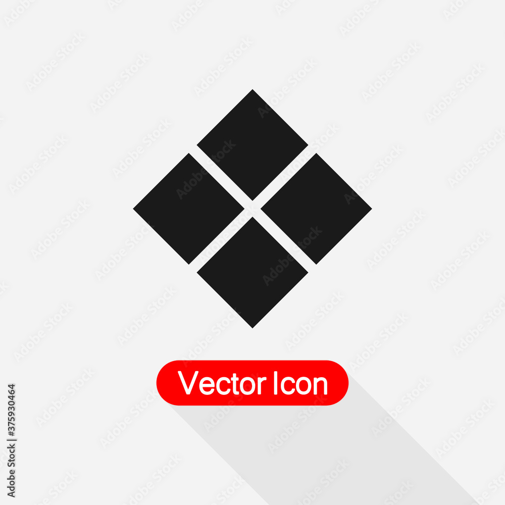 Ceramic Tile Icon Vector Illustration Eps10 Ceramic Tile Icon Vector Illustration Eps10