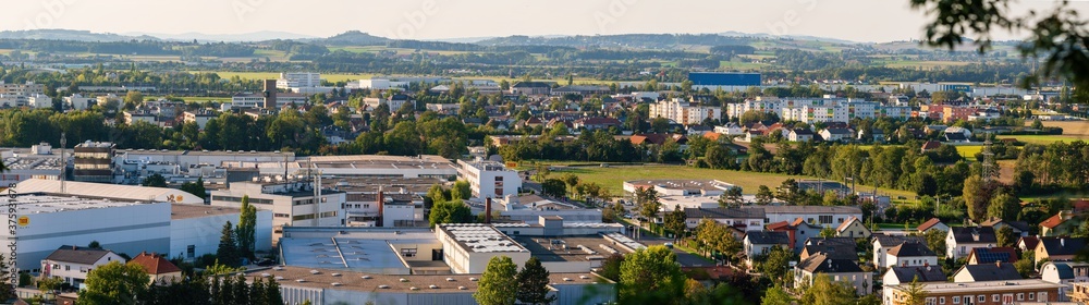 Wels Stadt Panorama