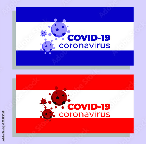 Coronavirus background illustration. Design element coronavirus. Vector art. Coronavirus vector
