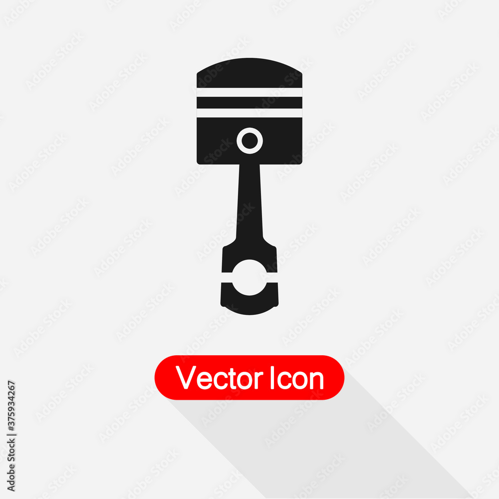 Piston Icon Vector Illustration Eps10