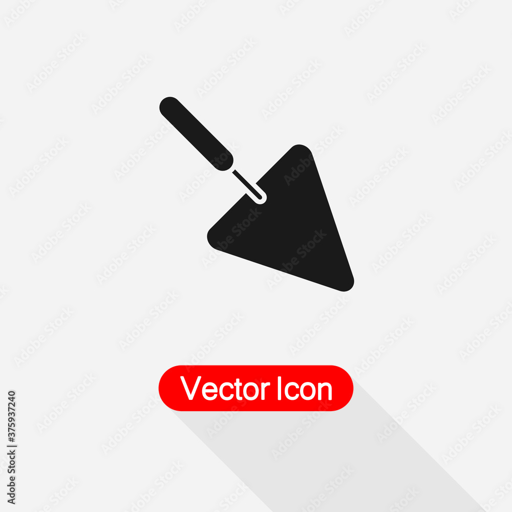  Trowel Icon Vector Illustration Eps10