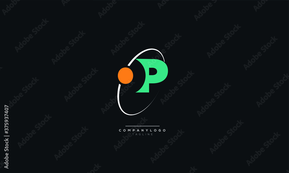 Creative OP Letter Business Logo Design Alphabet Icon Vector Symbol Creative OP Letter Business Logo Design Alphabet Icon Vector Symbol