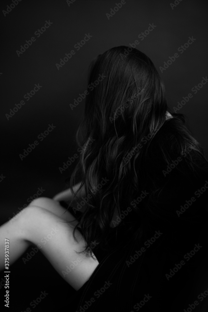Details of body of beautiful girl, fashion and art, authentic black and white photo shoot Details of body of beautiful girl, fashion and art, authentic black and white photo shoot