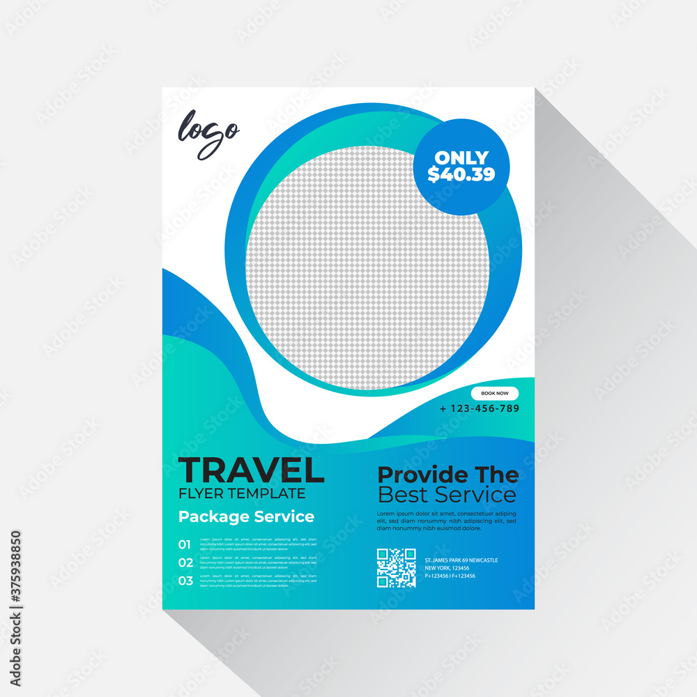 Creative website poster, flyer or template design for summer holiday, travel and trip, vector eps10