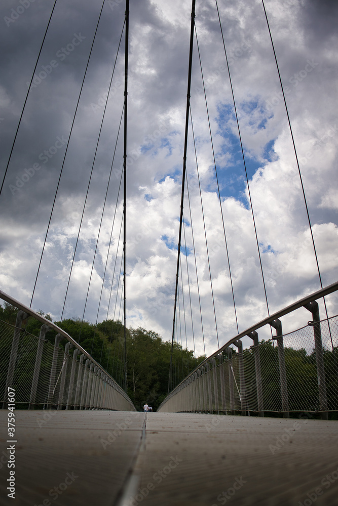 Obraz premium Symmetrische Brücke