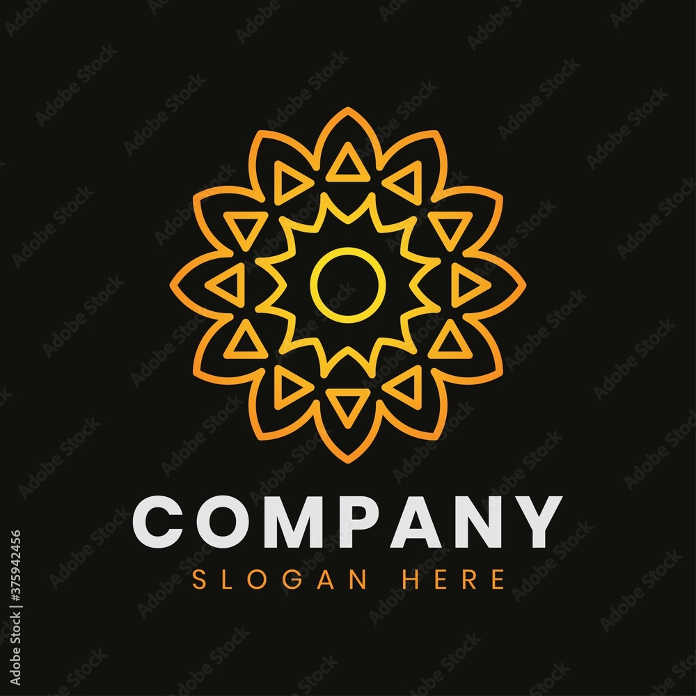 abstract floral design sunflower abstract floral design sunflower