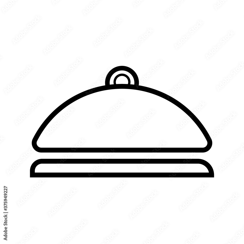 Food tray icon | vector icon Food tray icon | vector icon